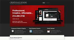 Desktop Screenshot of createplacedesigns.com